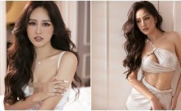 Mai Phương Thúy diện váy cắt xẻ táo bạo, khoe body ‘đồng hồ cát’ nóng bỏng 'hút mắt' khán giả