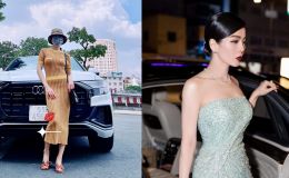 Bắt trọn cảnh Lệ Quyên khiến dân tình đỏ mặt, tưởng chừng ‘thả rông’ vòng 1 khi dạo phố