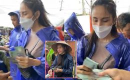 Người dân Quảng Trị lên tiếng trước tin đồn Thủy Tiên nhập nhằng, trao tiền từ thiện không đồng nhất