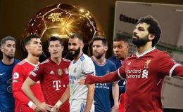 Mohamed Salah 'chế giễu' danh hiệu Quả bóng vàng 2021 trong trận thắng hủy diệt của Liverpool