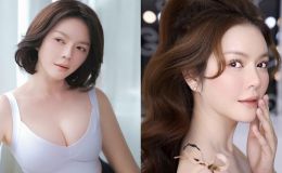 Lý Nhã Kỳ khoe diện áo 2 dây trễ nải, khoe vòng 1 phồn thực lấn át Hà Hồ, Ngọc Trinh