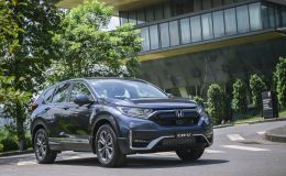 Honda CR-V 2022 nhận ưu đãi tới hơn 200 triệu đồng, giá lăn bánh hấp dẫn khiến Mazda CX-5 'lo ngại'