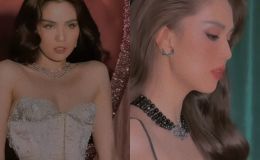 Clip Ngọc Trinh diện loạt đồ xuyên thấu, tạo dáng hớ hênh, zoom cận cảnh vòng 1 trước ống kính  