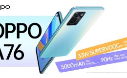 OPPO ra mắt OPPO A76 - smartphone sạc nhanh nhất trong phân khúc tầm trung