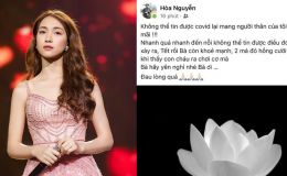 Hòa Minzy đau xót báo tin tang sự trên trang cá nhân, người hâm mộ đồng loạt gửi lời chia buồn