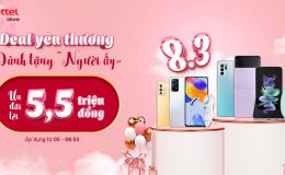 Mừng ngày Quốc tế phụ nữ 8/3: Viettel Store ưu đãi đến 5,5 triệu đồng