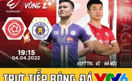 Trực tiếp bóng đá Viettel vs Hà Nội - Link xem trực tiếp VTV6 Viettel đấu với Hà Nội - V.League 2022