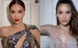 Hồ Ngọc Hà tình tứ bên nam ca sĩ trẻ, diện váy khoét ngực lộ vóc dáng thật U40  gây ngỡ ngàng