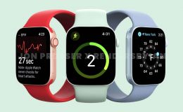 Rò rỉ thiết kế mới của Apple Watch Series 8: Mặt kính phẳng cùng nhiều tính năng hỗ trợ sức khỏe