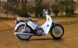 Mẫu xe số rẻ hơn Honda Wave Alpha chuẩn bị ra mắt khách Việt, thiết kế tương đồng Honda Super Cub
