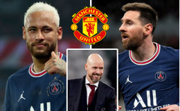 Tin chuyển nhượng mới nhất hôm nay: MU nổ bom tiền mua Neymar, giải cứu Messi về đá cặp với Ronaldo?