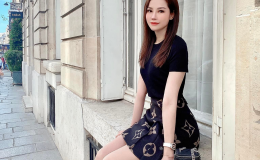 Con dâu tỷ phú Hoàng Kiều diện áo trễ nãi, lộ vòng 1 cỡ khủng khiến Hồ Ngọc Hà cũng phải dè chừng