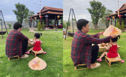 Clip nhóc tỳ Destiny liên tục cho Nhã Phương ra rìa trước mặt Trường Giang khiến khán giả ‘cười bò’