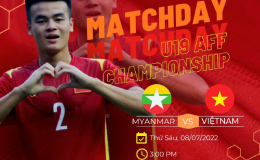 Trực tiếp bóng đá U19 Việt Nam vs U19 Myanmar - U19 Đông Nam Á 2022 - Link trực tiếp FPT full HD