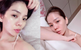 Lệ Quyên lộ mặt mộc kém sắc bên cạnh Lâm Bảo Châu, khoe vóc dáng tuổi 41 gây ngỡ ngàng