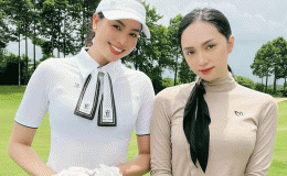 Hương Giang chia sẻ ảnh thân mật bên Phạm Hương ở sân golf, sắc vóc thật 2 nàng hậu gây ngỡ ngàng