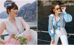 Phản ứng của CĐM khi Lý Nhã Kỳ diện áo xẻ sâu, phô diễn vòng 1 gợi cảm trên du thuyền