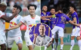 Kết quả bóng đá V.League hôm nay: Người thay thế Quang Hải tỏa sáng; Hà Nội chiếm ngôi đầu của HAGL