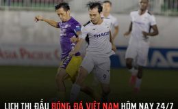 Lịch thi đấu bóng đá Việt Nam: Hà Nội lại gây thất vọng, HAGL độc chiếm ngôi đầu BXH V-League 2022?
