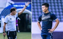 HLV Tholot chỉ trích học trò ngay trước trận Pau FC vs Dijon, hé lộ bất ngờ về cơ hội của Quang Hải