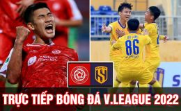 Trực tiếp bóng đá Viettel vs SLNA, vòng 13 V.League 2022: Cựu thủ quân ĐTVN đẩy HAGL vào thế khó?