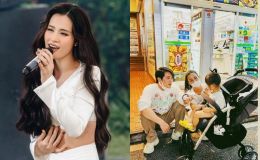Ca sĩ Đông Nhi cùng chồng Ông Cao Thắng đưa con đi du lịch sau chuyến lưu diễn tại Nhật Bản