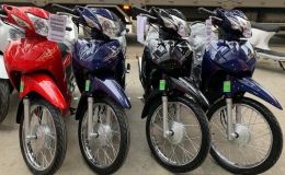 Một phiên bản của Honda Wave Alpha 2023 ngừng sản xuất