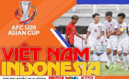 Trực tiếp bóng đá U20 Việt Nam vs U20 Indonesia - Vòng loại U20 châu Á: U20 Việt Nam chiếm ngôi đầu?