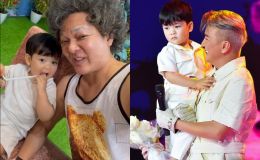 Clip Vũ Hà trêu chọc con trai Đàm Vĩnh Hưng 