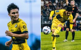 Quang Hải nhận vinh dự từ Ligue 1 sau bàn thắng lịch sử cho Pau FC