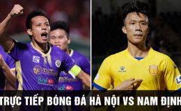 Trực tiếp bóng đá Hà Nội vs Nam Định: Cuộc đua vô địch V.League ngã ngũ?