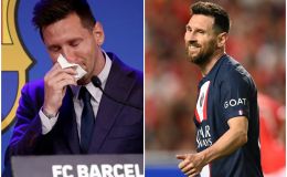 Messi bất ngờ xuất hiện trong trận Siêu kinh điển, rộ tin đồn trở lại Barca