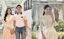 Diện mạo xinh đẹp, chuẩn mỹ nhân của Phương Nga trong đám cưới tại Phú Thọ