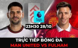 Xem trực tiếp bóng đá MU vs Fulham ở đâu, kênh nào?; Link xem MU; Link xem Ngoại hạng Anh K+ Full HD