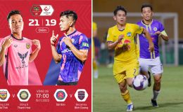 Bảng xếp hạng V.League 2022 mới nhất: Xác định đội bóng xuống hạng; HAGL gây bất ngờ trước tân vương