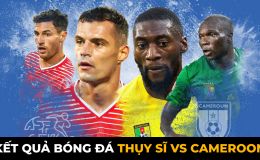 Kết quả bóng đá Thụy Sĩ 1 - 0 Cameroon, bảng G World Cup 2022: Dấu ấn của Embolo