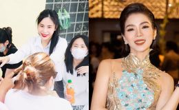 Sao Việt đăng gì 26/11: Thủy Tiên đi phát cơm từ thiện, Lệ Quyên đăng đàn ẩn ý