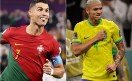 Lịch thi đấu bóng đá hôm nay 28/11: Ronaldo tỏa sáng, Bồ Đào Nha đè bẹp Uruguay?; Brazil vs Thụy Sĩ