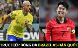 Xem trực tiếp bóng đá Brazil vs Hàn Quốc ở đâu, kênh nào? Link trực tiếp World Cup 2022 VTV Full HD