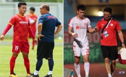 Trò cưng HLV Park Hang Seo tái phát chấn thương, nguy cơ không thể cùng ĐT Việt Nam dự AFF Cup 2022