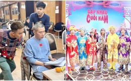 Nghệ sĩ Chí Trung đăng tải loạt ảnh hậu trường Táo quân 2022 cùng NSND Công Lý thu hút sự chú ý