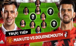 Xem trực tiếp bóng đá MU vs Bournemouth ở đâu, kênh nào?; Link xem trực tiếp Ngoại hạng Anh FULL HD