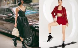 Ảnh sao 5/1: Lệ Quyên thả dáng dưới phố, Hồ Ngọc Hà tung bộ ảnh trang phục thể thao mới