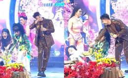 S.T Sơn Thạch hoang mang khi có người ngất xỉu trên sân khấu trong show đầu năm