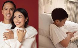 Giấu kín bấy lâu, Tăng Thanh Hà khoe cận mặt quý tử đầu lòng, ngoại hình gây chú ý