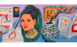 Lí do khiến Google Doodle tôn vinh nhà thơ Sương Nguyệt Anh của Việt Nam