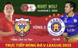 Xem trực tiếp bóng đá Hà Tĩnh vs Hà Nội ở đâu, kênh nào? Link xem trực tuyến V.League 2023 Full HD