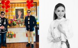 Mạnh Quỳnh đưa Quang Lê đến thăm Phi Nhung, xúc động tiết lộ món quà đàn em tặng cố ca sĩ