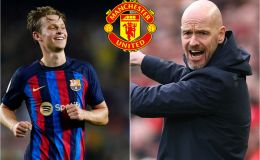 Danh sách cầu thủ MU bị Ten Hag 'thanh lý' hè 2023: Công thần bật bãi, nhường chỗ 'bom tấn' De Jong?