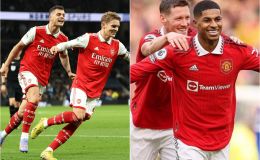 Lịch thi đấu bóng đá hôm nay: Arsenal sảy chân, MU trở lại cuộc đua vô địch Ngoại hạng Anh?